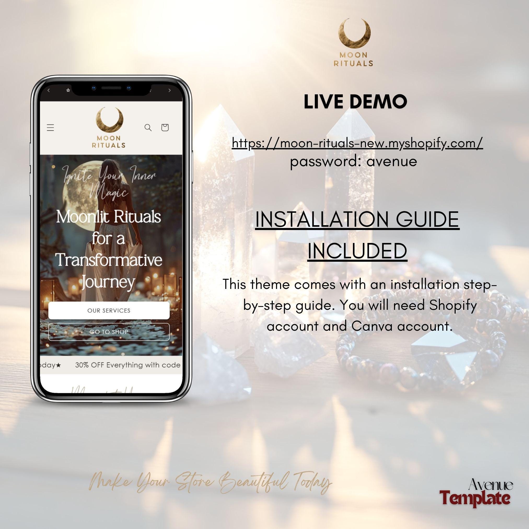 Celestial Shopify Theme, Magic Shopify Theme, Numerology Shopify, Tarot ...