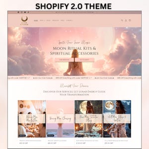 Magisches Shopware-Theme, Numerologie Shopware-Thema, Tarot Shopware-Thema, Astrologie-Theme, Luxus Shopware, Premium Shopkette, Himmlische Shopkette-Design