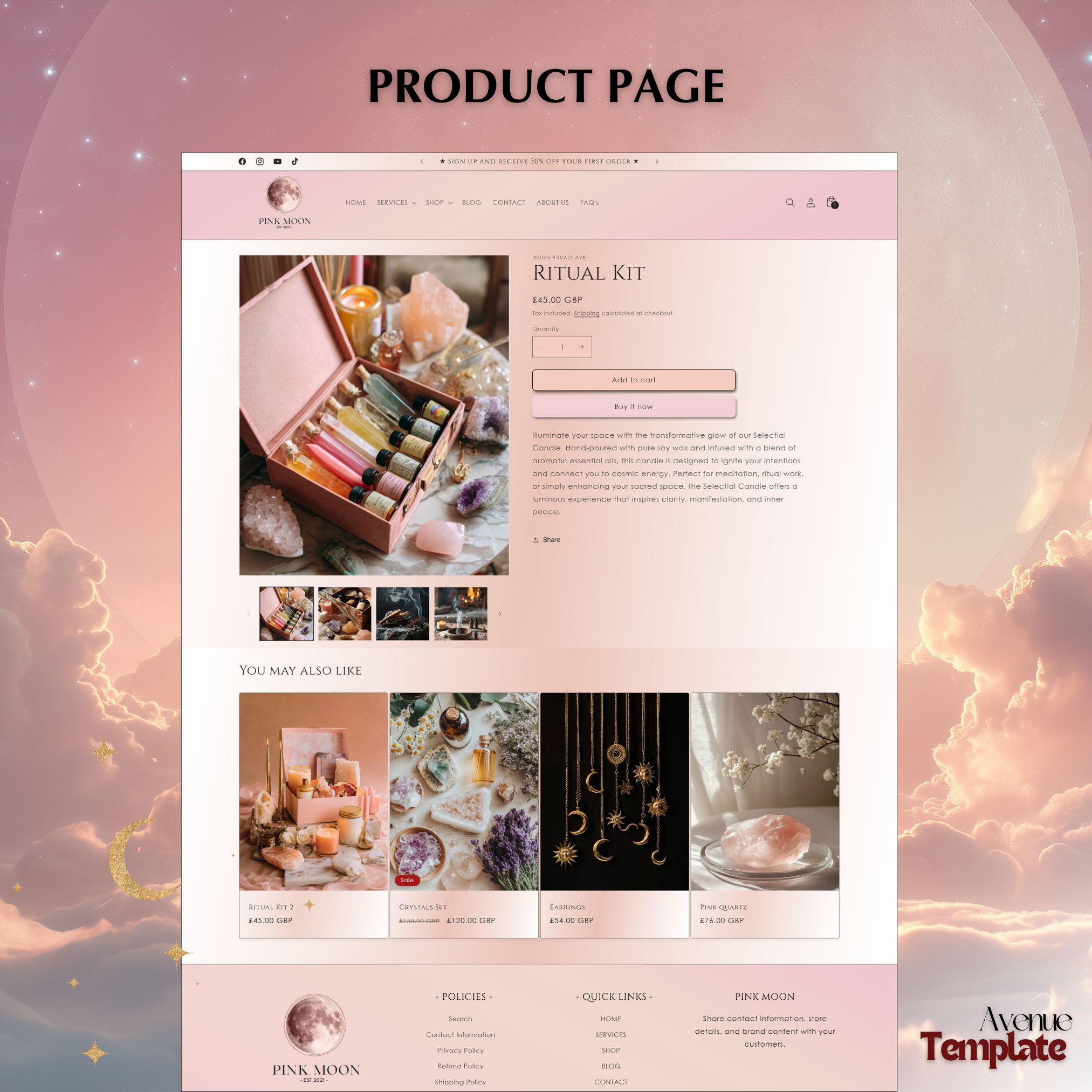 Celestial Shopify Theme, Numerology Shopify, Tarot Shopify Theme ...