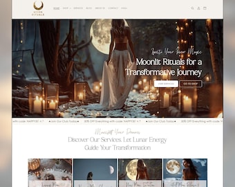 Celestial Shopify Theme, Magic Shopify Theme, Numerology Shopify, Tarot Shopify Theme, Astrology Theme, Luxury Shopify, Premium Shopify
