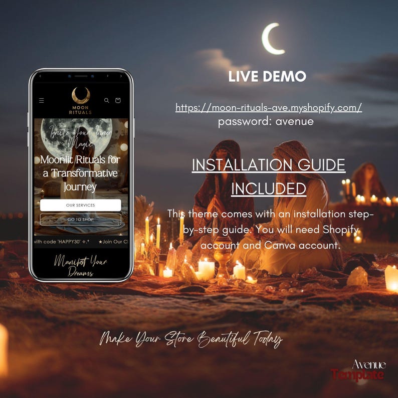 Dark Shopify Theme, Magic Shopify Theme, Numerology Shopify, Tarot ...