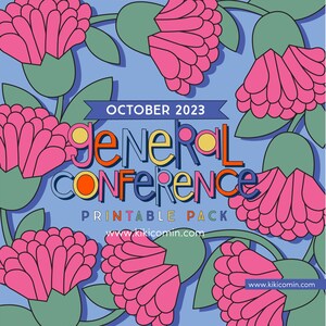 October 2023 General Conference Printable Pack