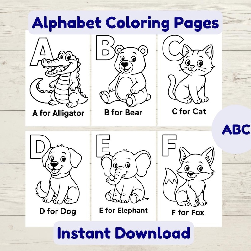 Sign Writing Lettering R Alphabet Animal - Etsy UK