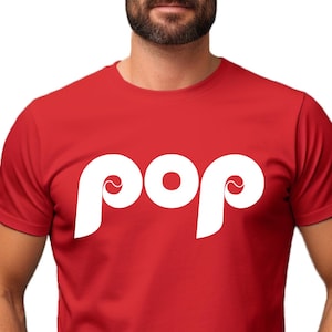 Pop Shirt, Baseball Lover dad gift, Pop World Shirt, Christmas T-Shirt, Spring Training Shirt, Custom pop-pop grandpop  poppy series shirt