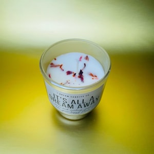 Hand Poured Candle, Amber Candle Gift