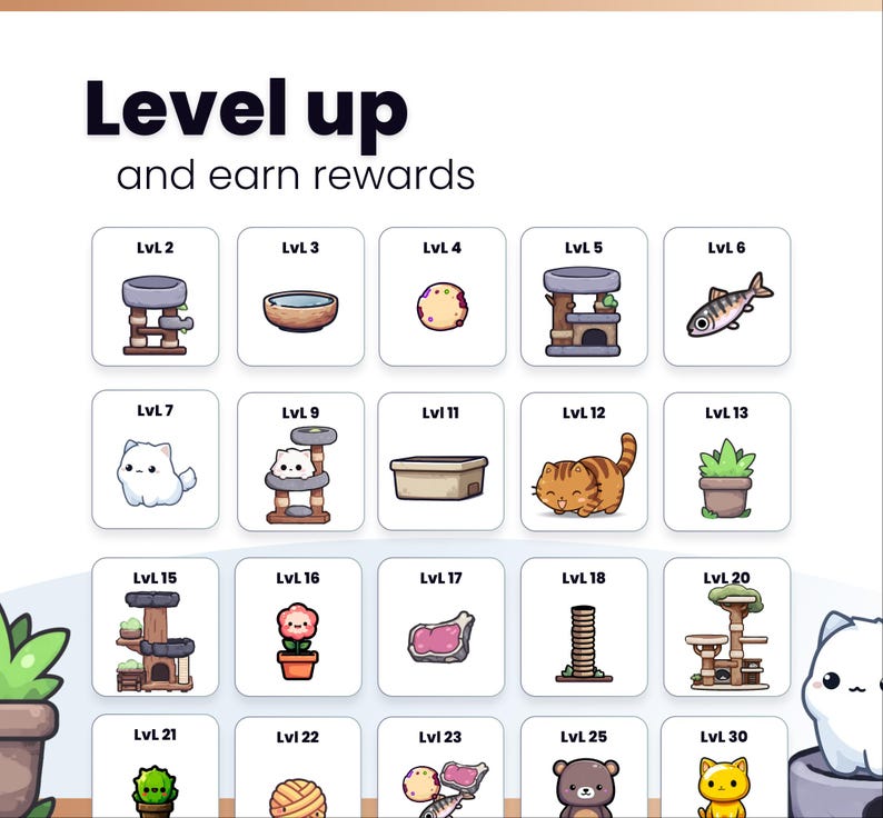 Stream Widget - Cats Paradise - Earn Rewards, Upgrade Your House and ...