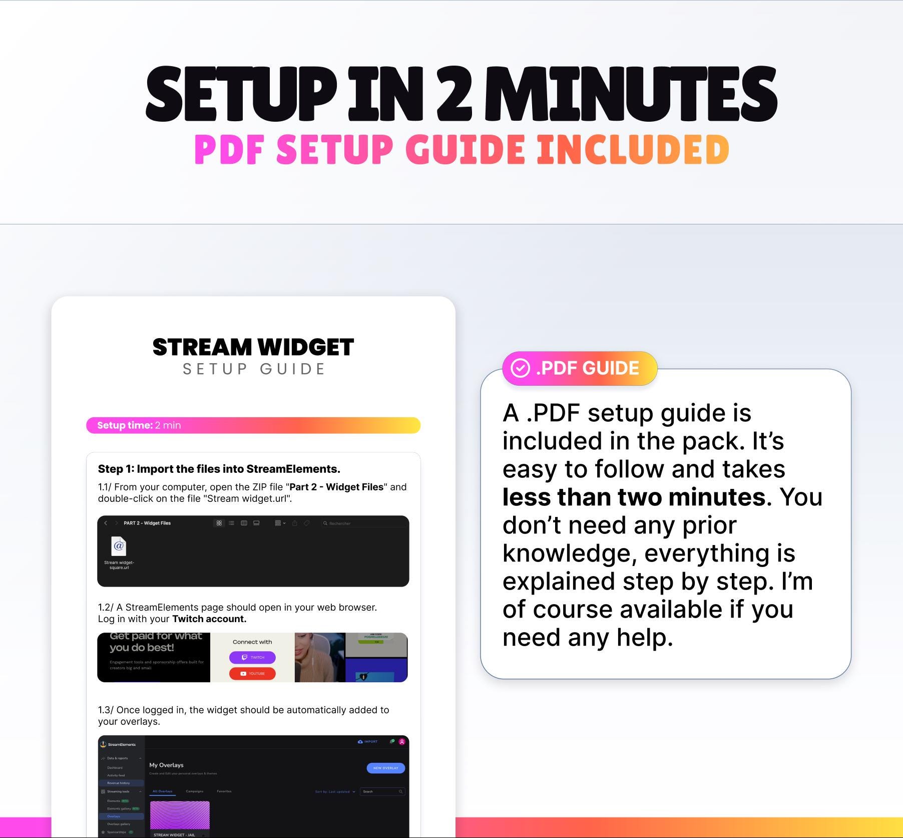 STREAM COMMANDS PACK - Chat Command for Twitch and Youtube // Instant ...
