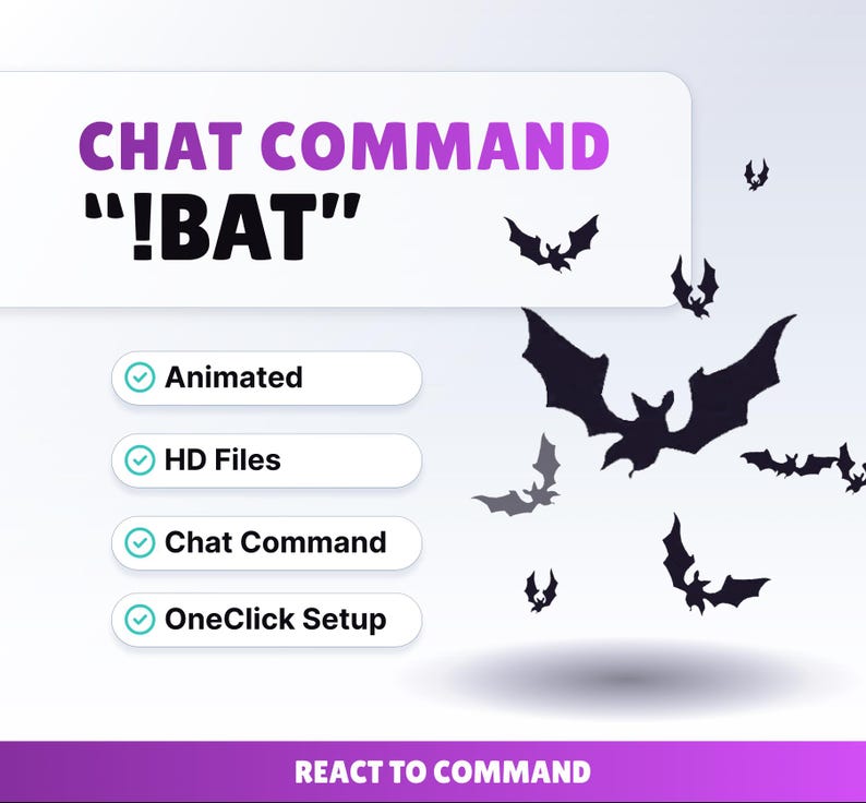 STREAM COMMAND WIDGET - Bat - Chat Command for Twitch and Youtube ...
