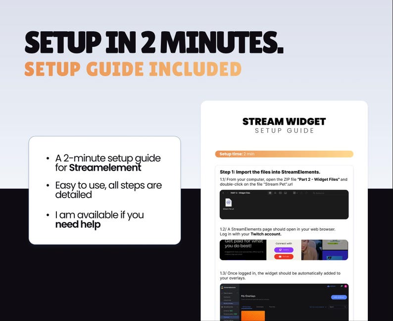 REACTIVE STREAM PET - Fennec - Twitch Widget - Hd Files - Instant ...