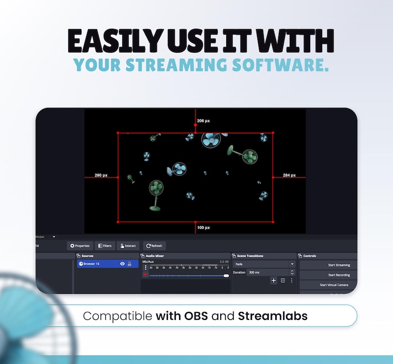 STREAM COMMAND WIDGET - OnlyFans - Chat Command for Twitch and Youtube // Instant Download image 3