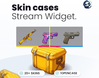 Twitch Stream Widget: Skin Case Opener - StreamElements (Instant Download