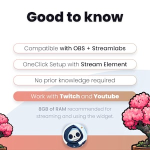 Stream Widget - Winziges Dorf - Sammle Ressourcen, verbessere deine Basis und mehr! Twitch und Youtube Bild 11