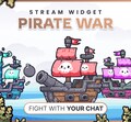Pirate War Stream Widget: Twitch & YouTube - StreamElements (Instant Download) product logo