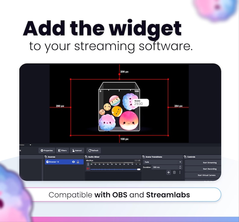 Stream Widget - Sweet Game - Trigger With Channel Points, Alerts and ...