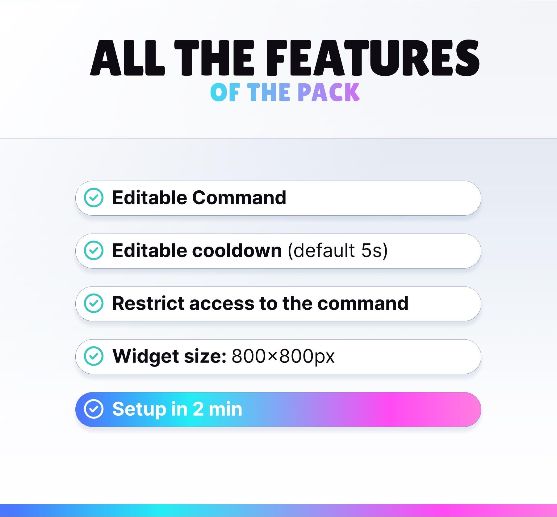 STREAM COMMANDS PACK 2 - Chat Commands for Twitch and Youtube ...
