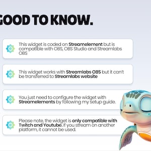 REACTIVE STREAM PET - Sea Turtle - Twitch Widget - Hd Files - Instant ...