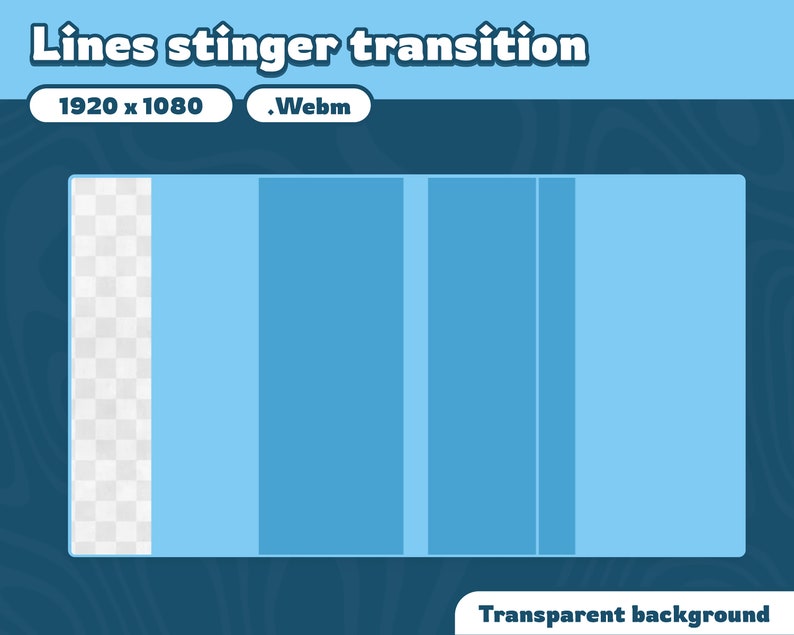 LOW-FI TRANSITION - Blue - 4 Smooth Twitch Transition - Chill Design ...