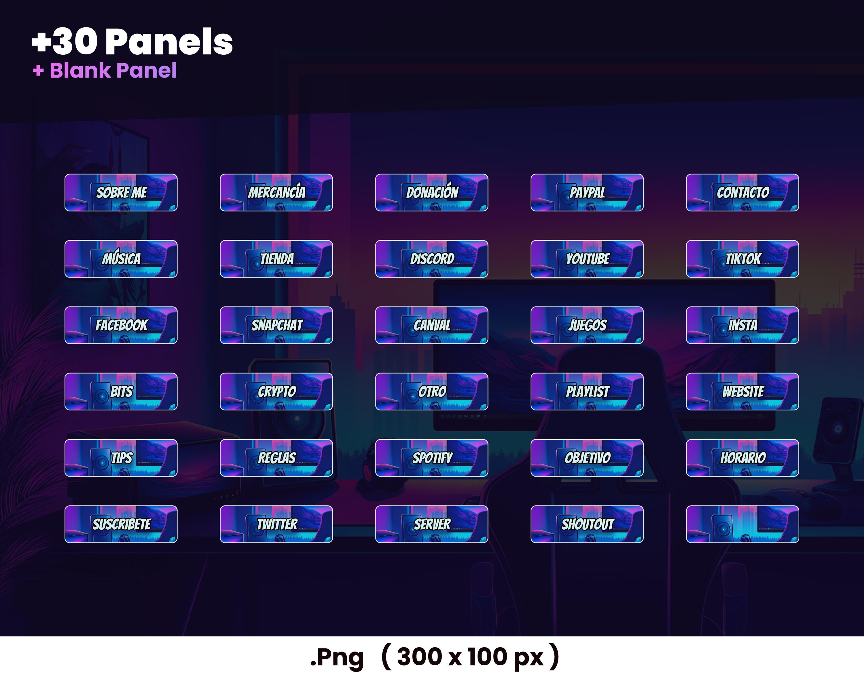 STREAMPACK - Gaming Room - 1920x1080 - RGB - Overlays, Screens, Badges and  More! for Twitch, Youtube, Kick ... - Etsy