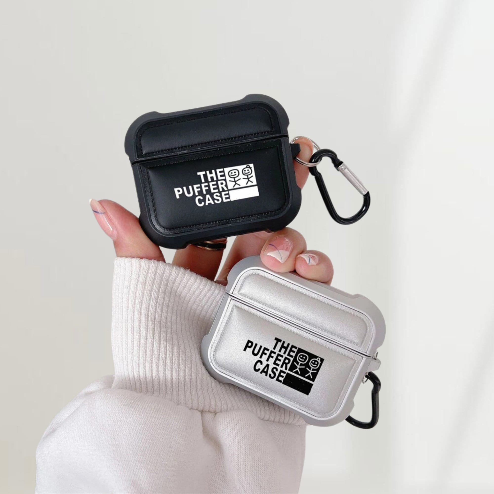 OFF-WHITE™ Jitney printed silicone AirPods case