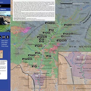 Pecos River New Mexico Fly Fishing Map | Public Access Guide