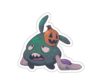 Pegatinas de vinilo de basura de Halloween