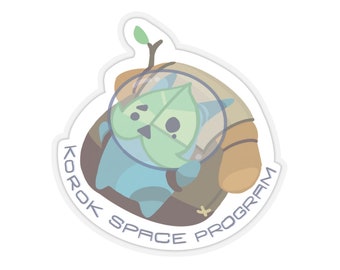 Pegatinas del programa espacial Korok - Lágrimas del Reino