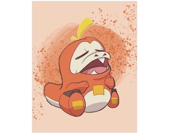 Fuecoco Art Prints