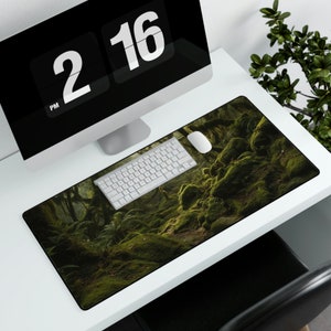 Tiger Soldier Desk Mat, Mouse Pad