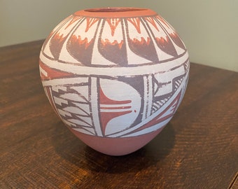 Vintage Pueblo painted Indian Pot