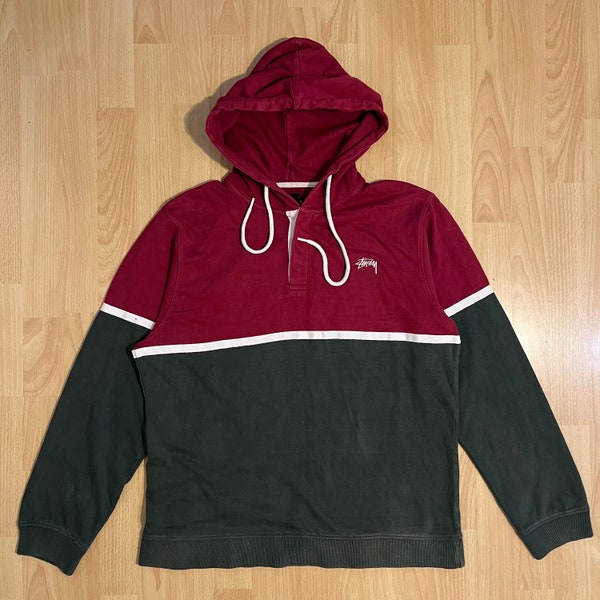 Stüssy Hooded Rugby Shirt