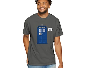 Camiseta Tardis de 8 bits