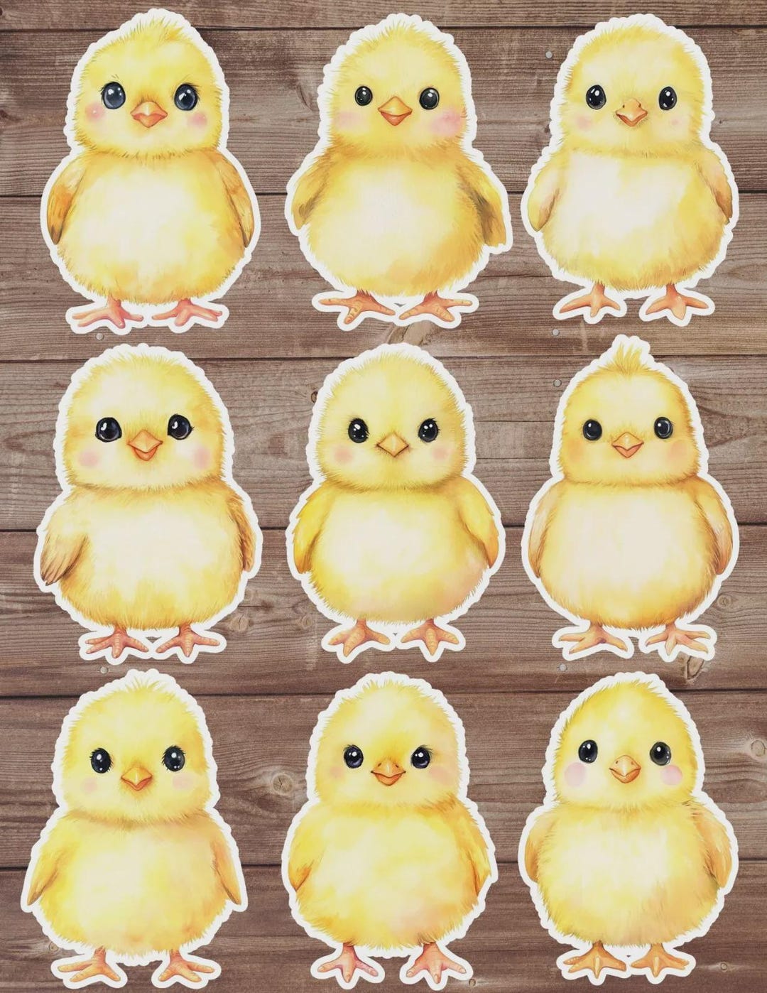 Baby Chick Vinyl Die Cut Sticker Set | Funny Sticker | Laptop Sticker ...