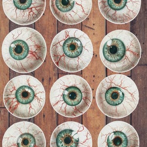 Creepy Eyeballs Die Cut Sticker Set | Funny Sticker | Laptop Sticker | Water Bottle Sticker | Notebook Sticker