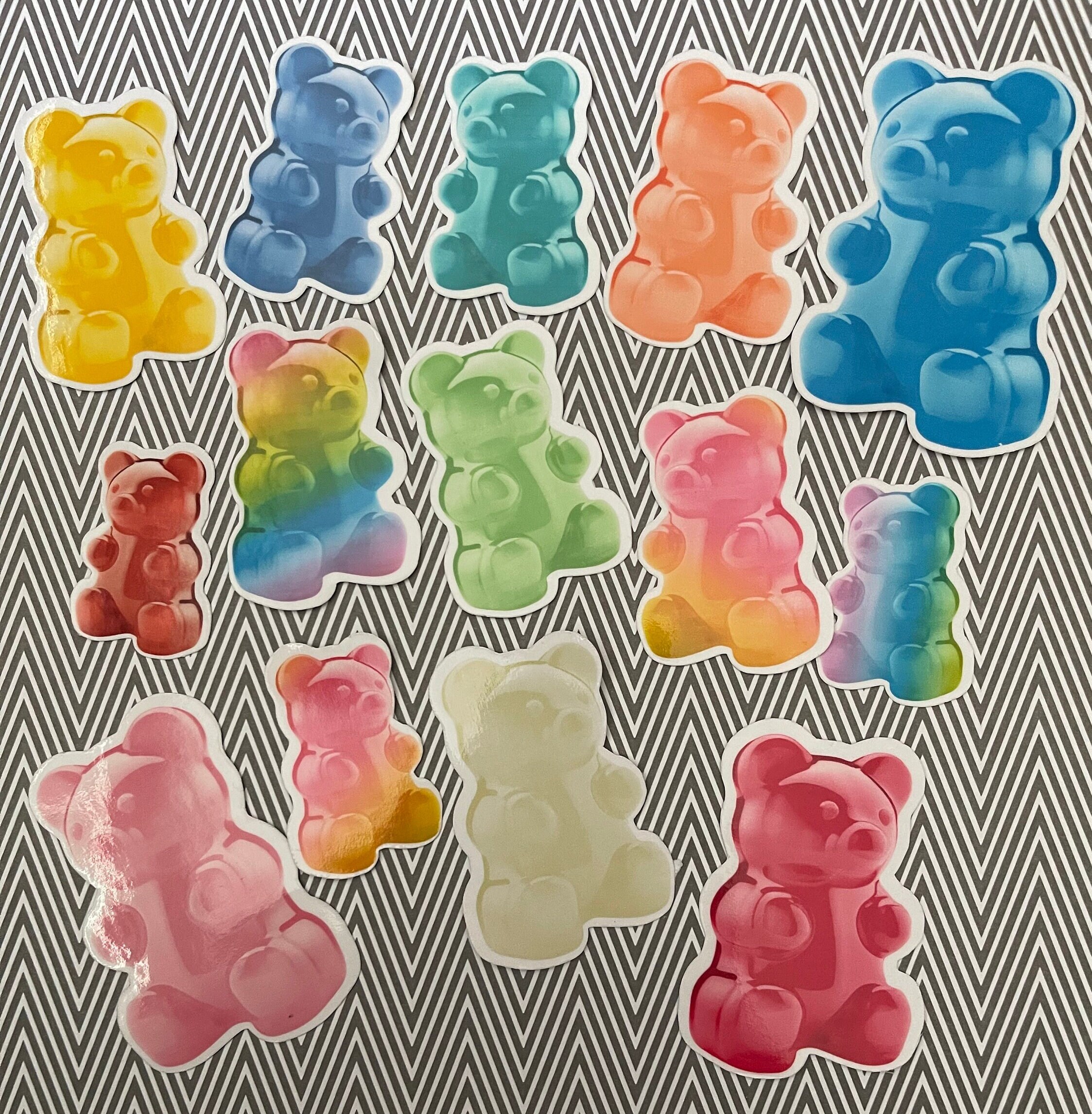 Gummy Bears Sticker for Sale by Fifiyaa