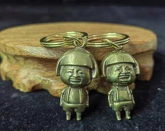 Get 2 Antique Style Copper Cartoonman Charms Pendant Bead Craft Card Brass, Metal Findings Crafts Jewellery Diy Making Earring Making