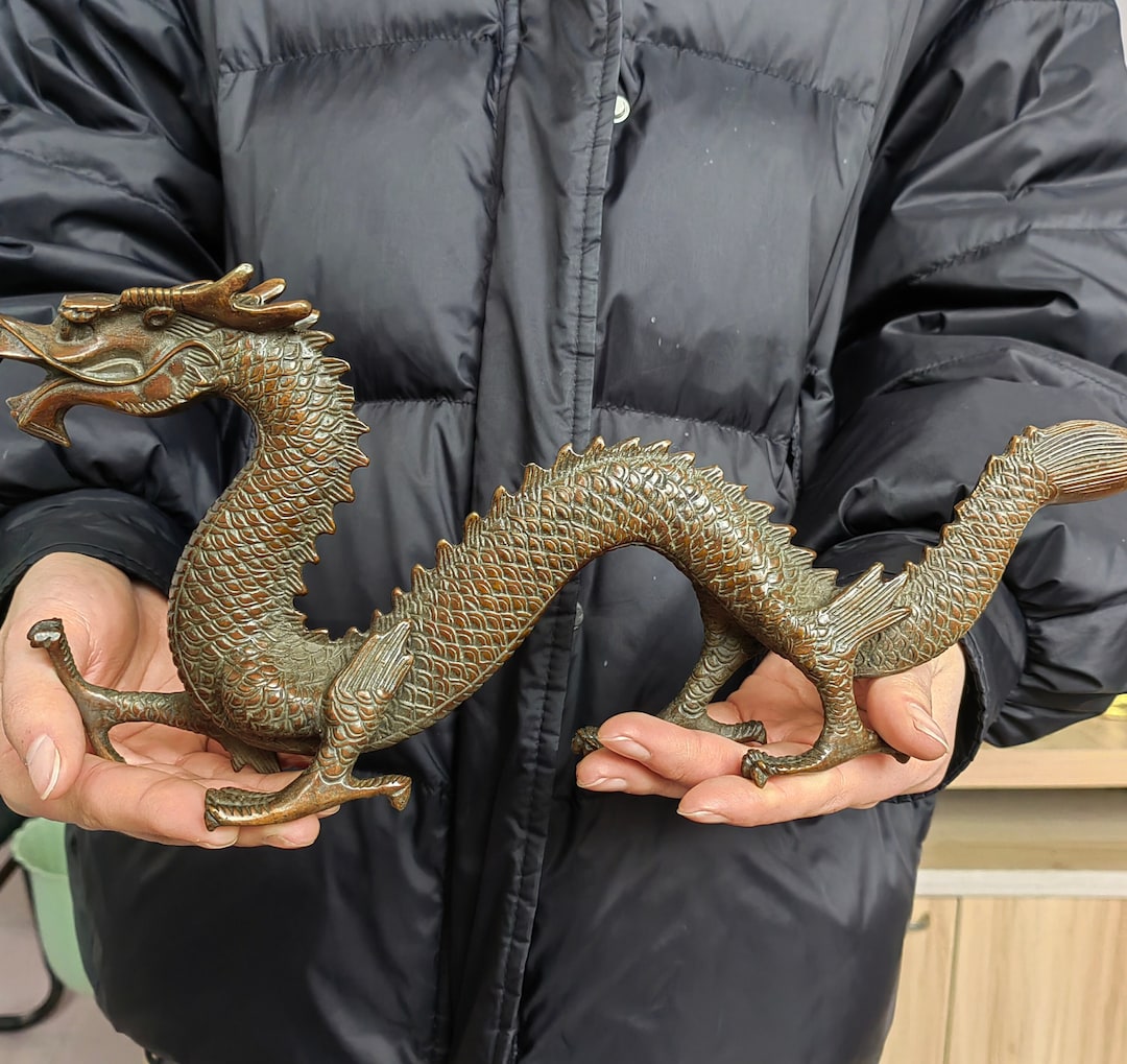 Buy 2024 Dragon Year Chinese Feng Shui Dragon Statue for Luck Success