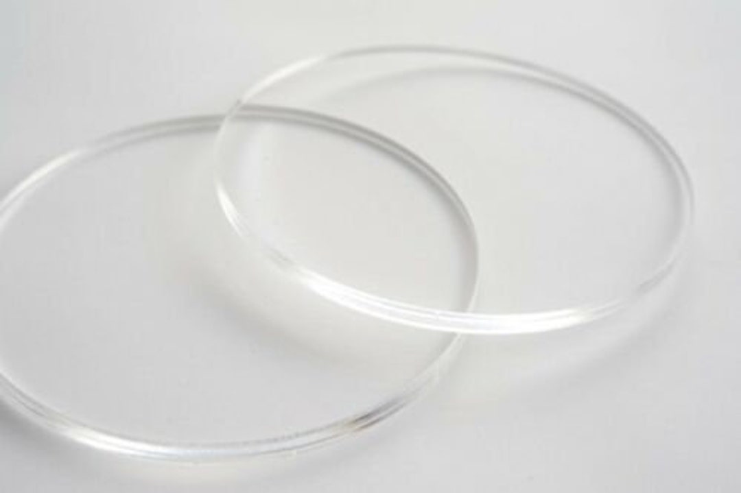 Acrylic Perspex Clear Circle Cut Shapes Acrylic Disk Craft Piece 10mm ...