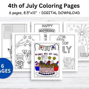 4th of July Coloring Pages, Printable Coloring Pages, Independence Day coloring pages, Coloring Pages for kids, Patriotic Coloring Pages