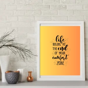 Inspirational Wall Art | Printable Wall Art | Digital Print | Inspirational Quotes | Trendy Poster | Digital Wall Art