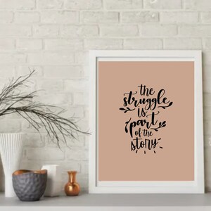 Inspirational Wall Art | Printable Wall Art | Digital Print | Inspirational Quotes | Trendy Poster | Digital Wall Art