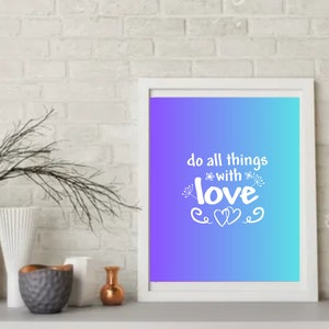 Inspirational Wall Art | Printable Wall Art | Digital Print | Inspirational Quotes | Trendy Poster | Digital Wall Art