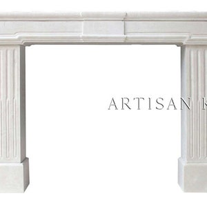 Newport Limestone Fireplace Mantel Surround