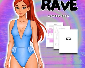 Rave Cosplay Sewing Pattern: Blast Off