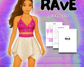 Tadah Patterns- Festival Dress - Etsy UK