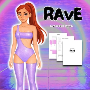 Rave Cosplay Sewing Pattern festival