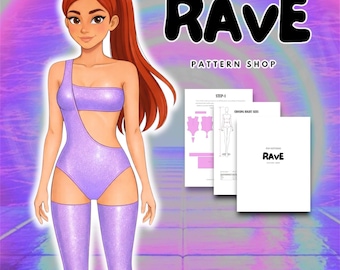 Rave Cosplay Sewing Pattern festival