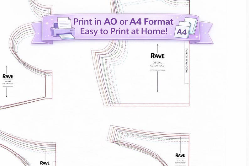 Rave Pattern Simple Cutout Bodysuit Sewing Pattern: Rave Outfit, Dancewear (PDF Pattern, XS ...