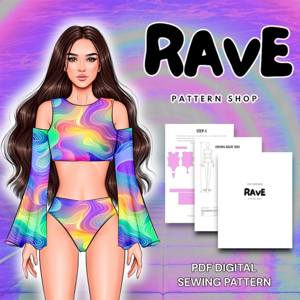 Princess of Rave digitales Schnittmuster