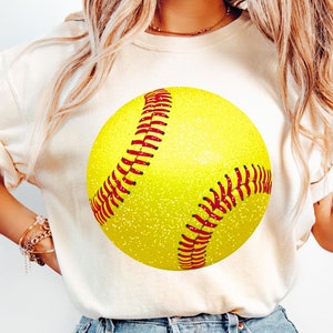 Softball png Softball sport png Softball mom Game day softball Glitter softball png Softball clipart Softball Sports png Digital download