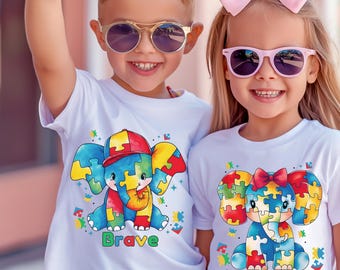Consapevolezza dell'autismo png, Bambini autistici png, Elefante autistico png, Maglietta autistica png, Puzzle autistico png, Pacchetto autistico png, Ragazzo e ragazza autistici png